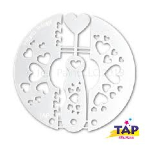 Trilogy Tap Stencil Heart (Trilogy Tap Stencil Heart)